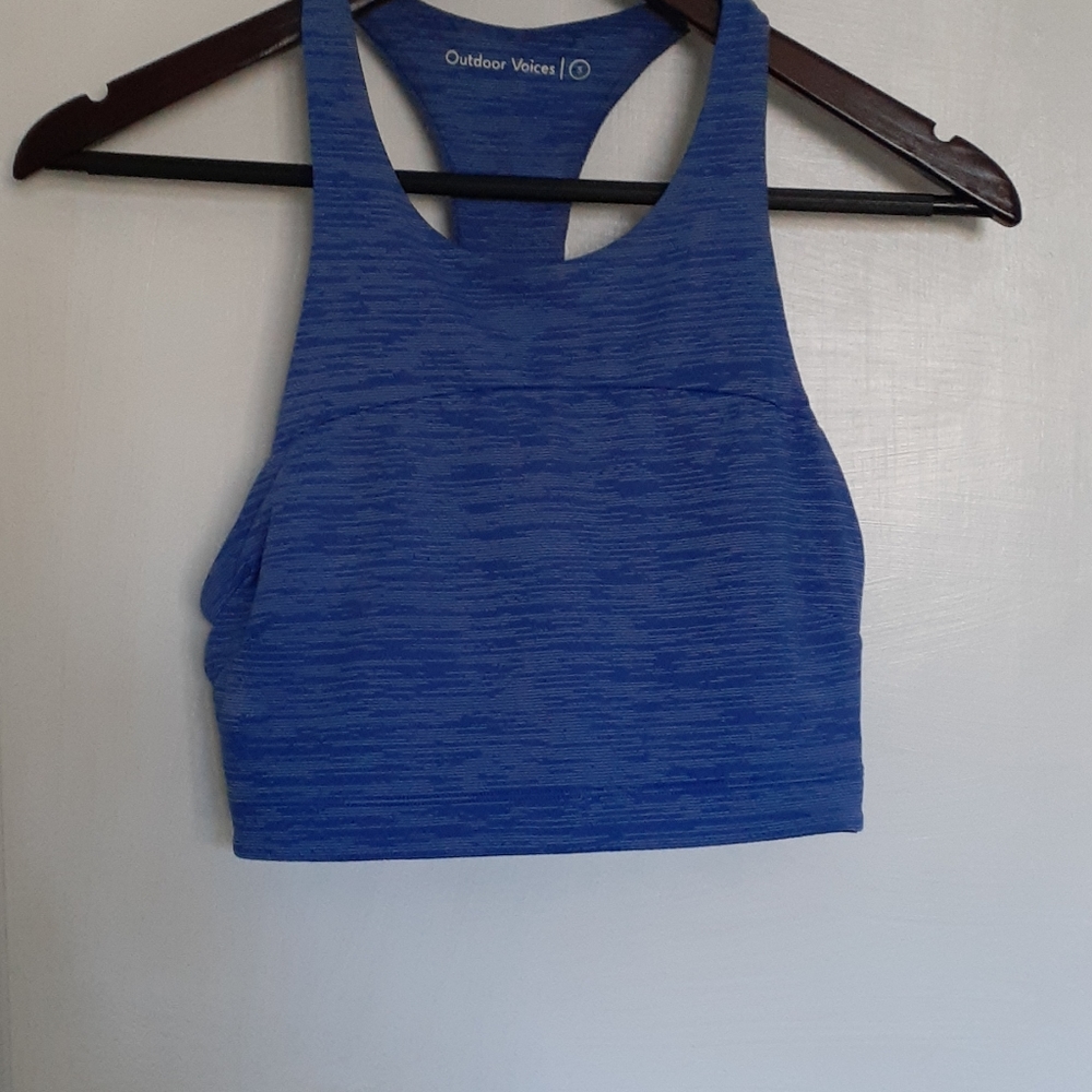 Outdoor Voices TechSweat Crop Bra Small